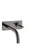 AXOR-HG-AXOR-Uno-Einhebel-Waschtischmischer-Unterputz-fuer-Wandmontage-mit-Auslauf-165-mm-und-Platte-Polished-Black-Chrome-38112330 gallery number 1